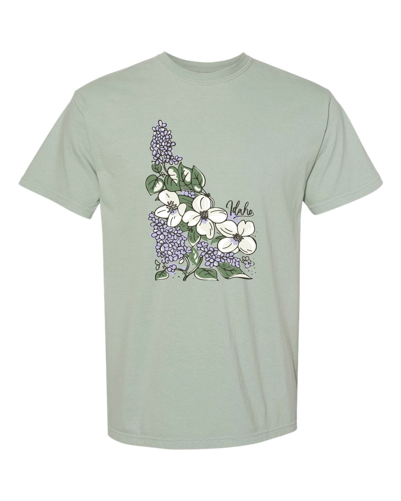Idaho State Flower Tee - Bay (100%)