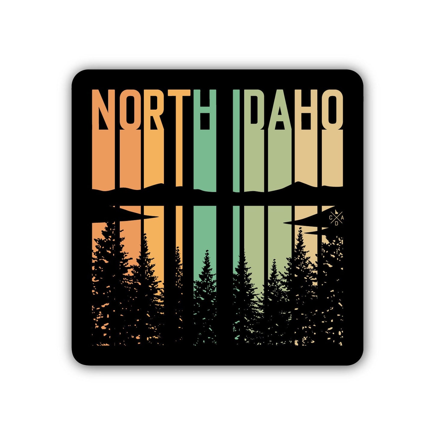 North Idaho Timberline Sticker
