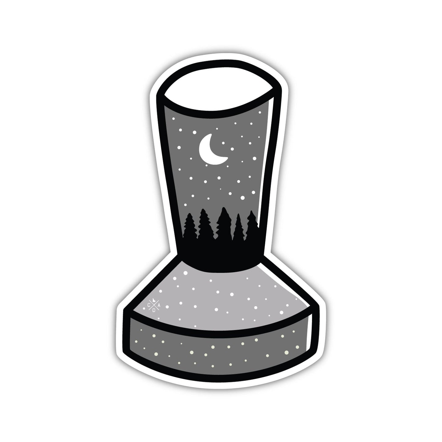 PNW Coffee Things - Tamper Sticker