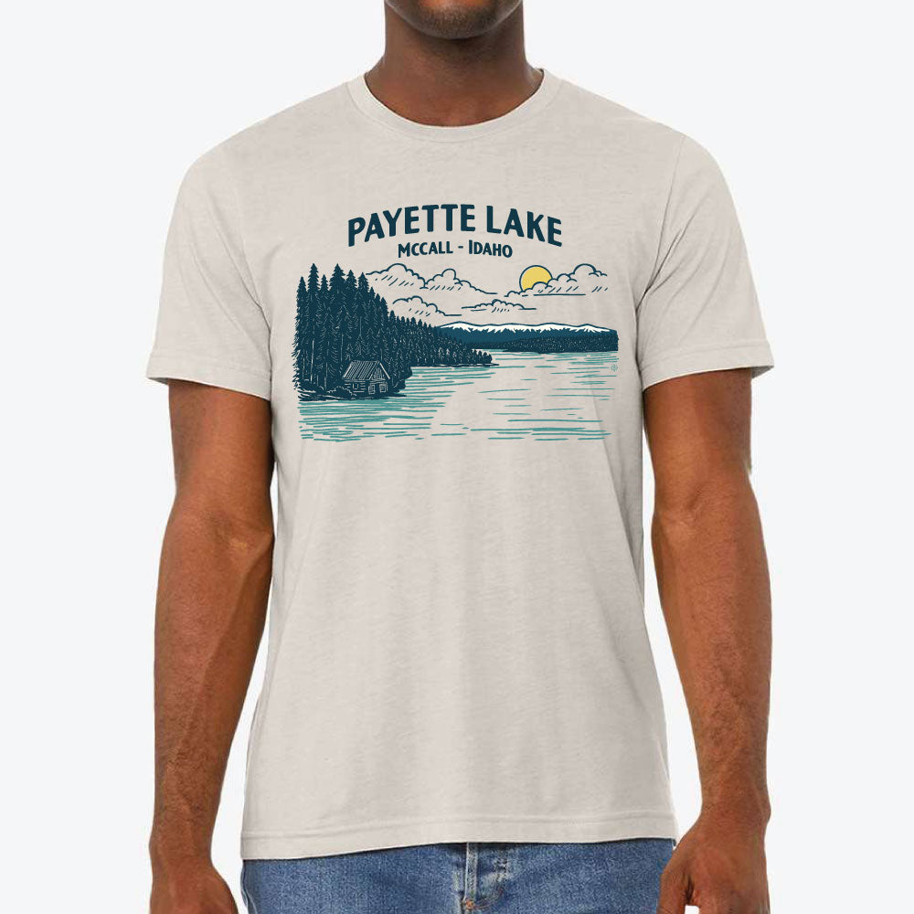 Payette Lake McCall Idaho Tee