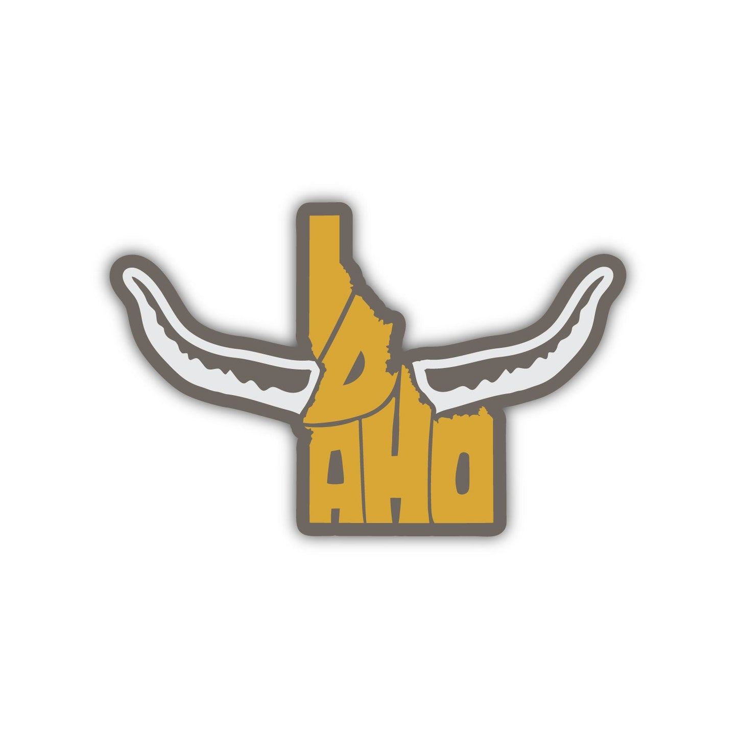 Idaho Bullhorn Logo Sticker