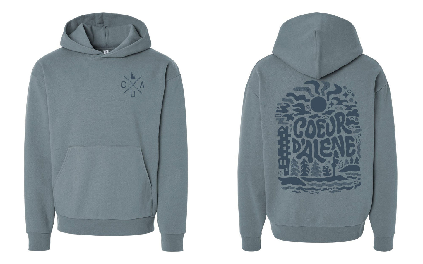 Coeur d'Alene Sunny Daze Hoodie