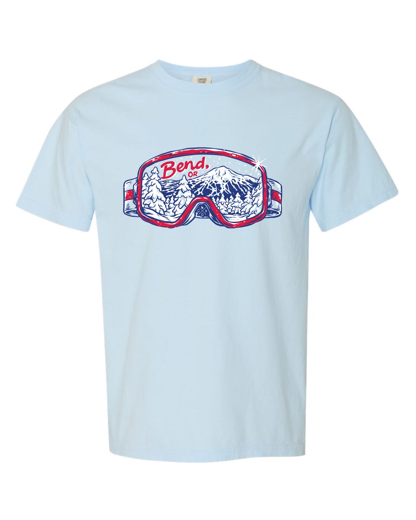 Bend Oregon Ski Googles Tee