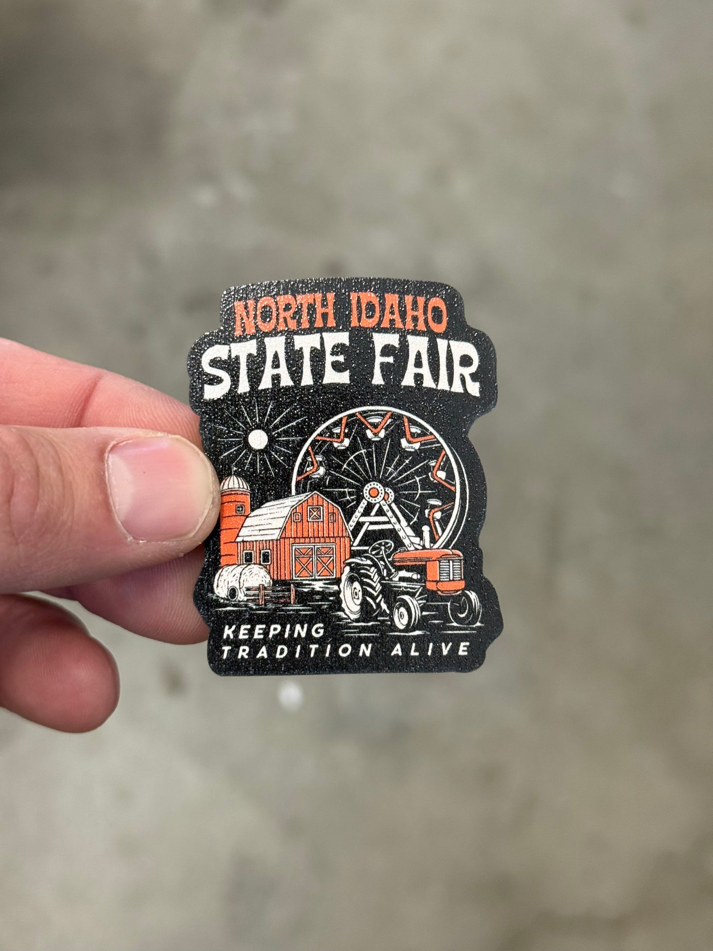 Keeping Tradition Alive - Wooden Magnet (Printed)