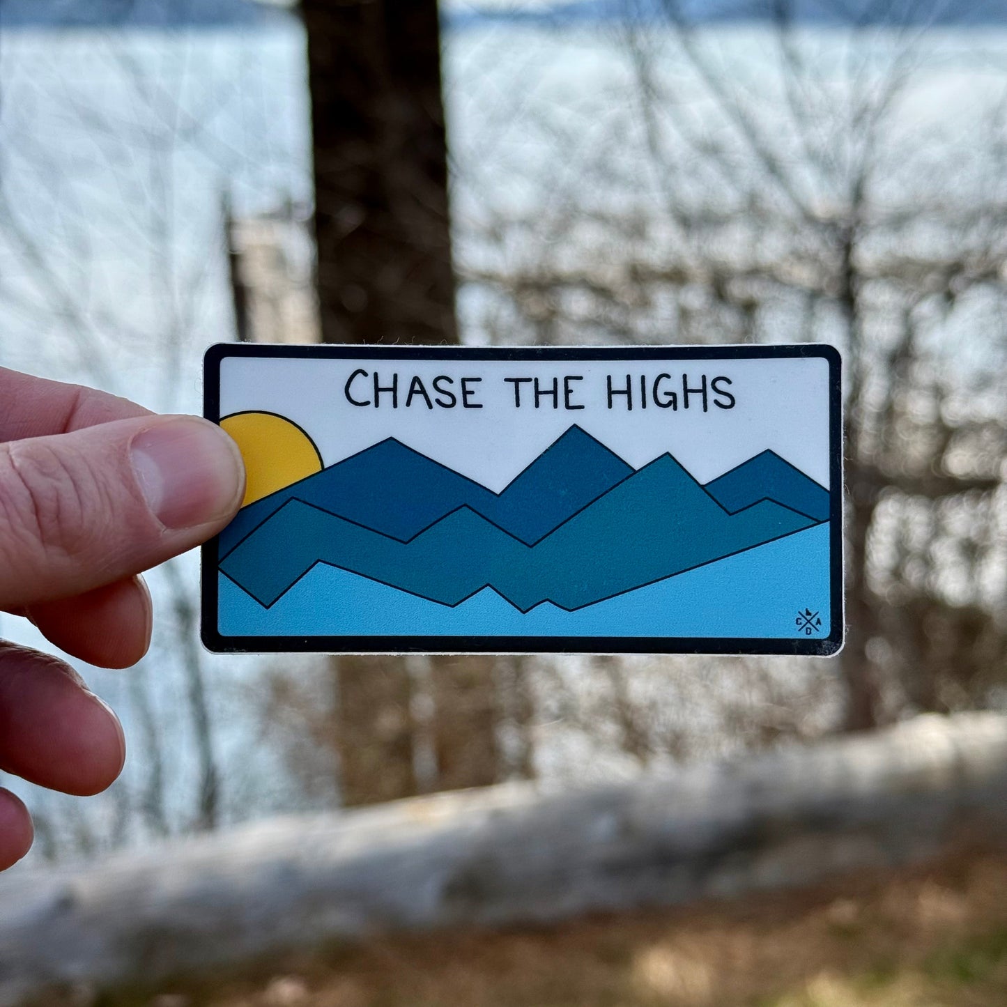 Chase The Highs Sticker