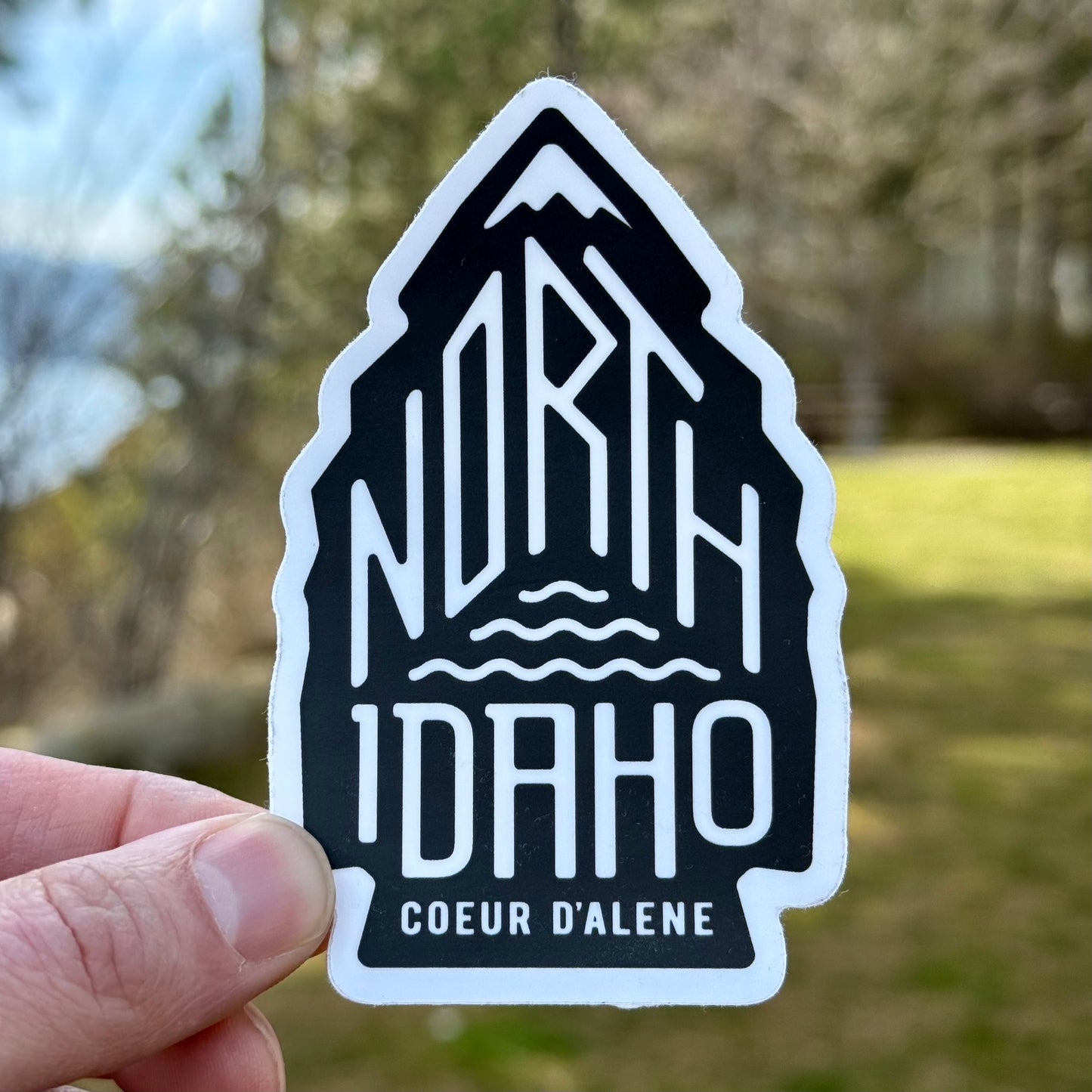 North Idaho Arrowhead Sticker