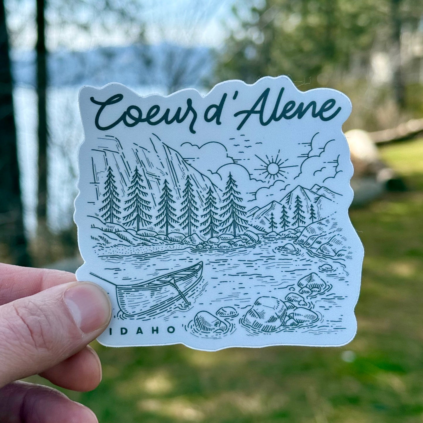 CDA Canoe Trip Sticker