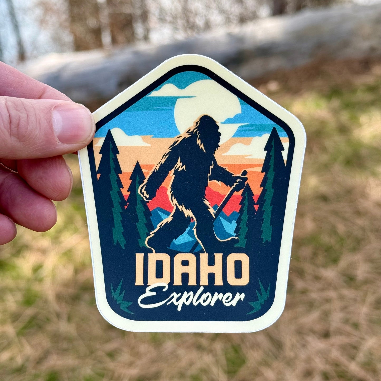 Bigfoot Idaho Explorer Sticker
