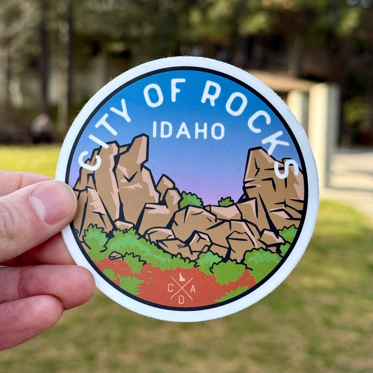 City Of Rocks Sticker