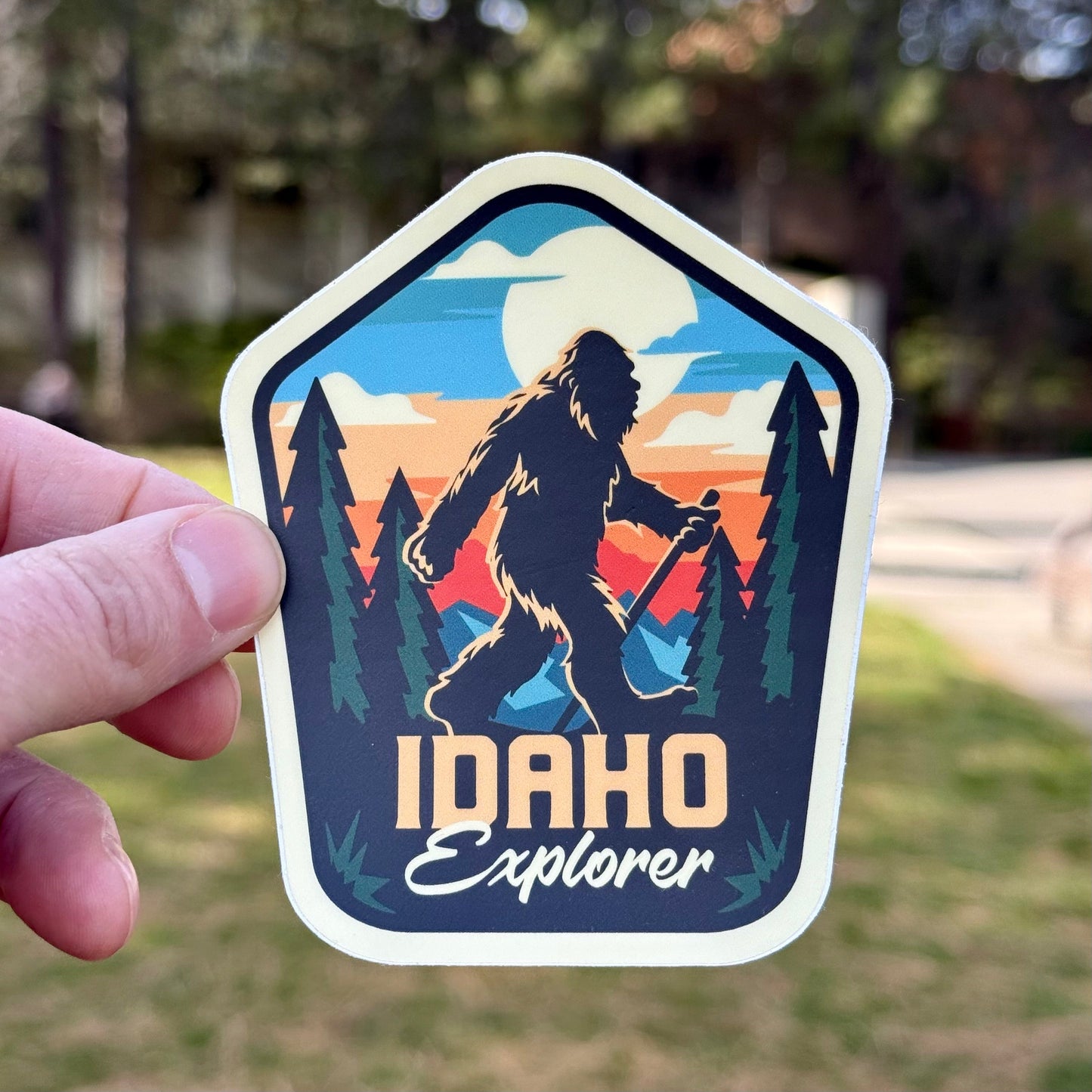 Bigfoot Idaho Explorer Sticker