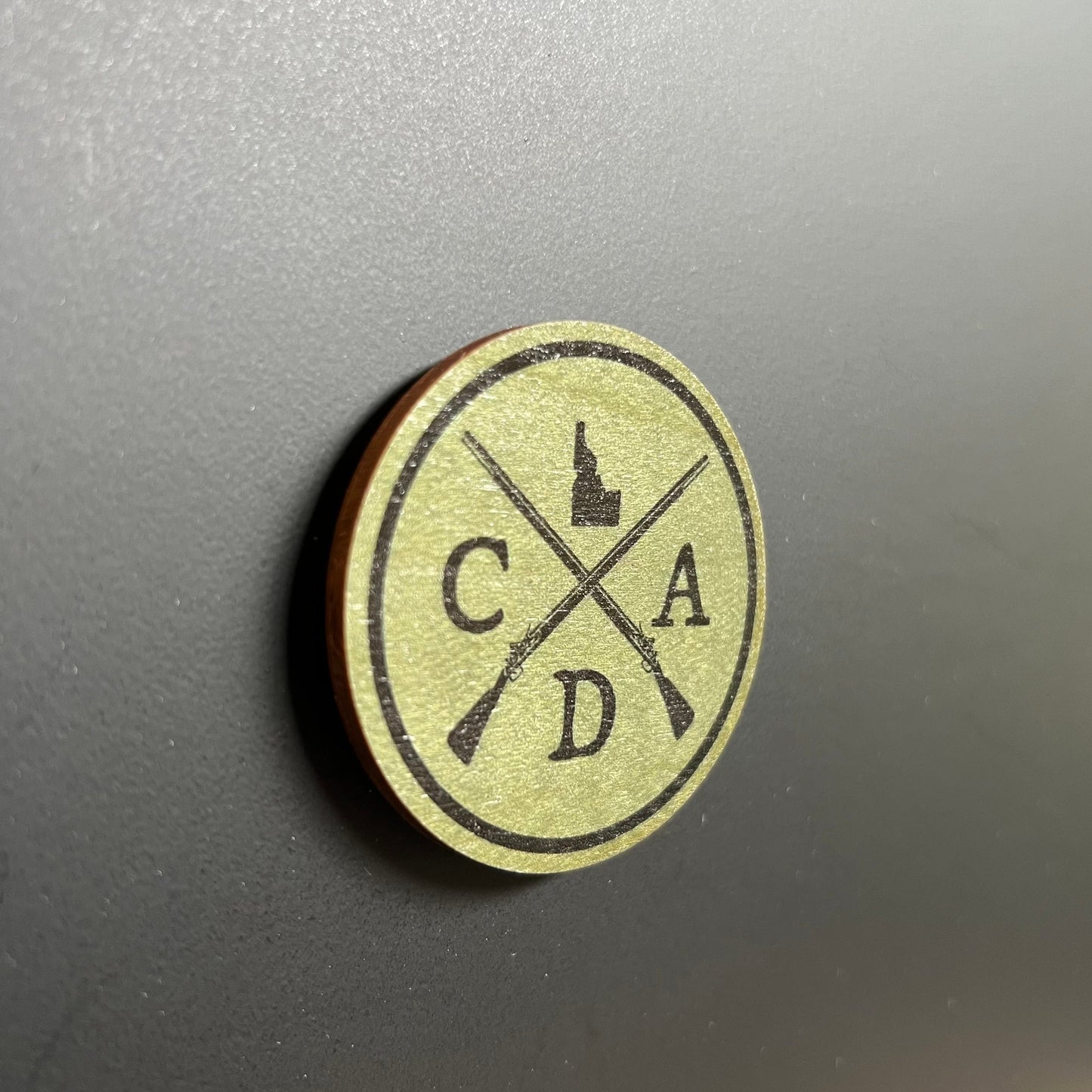 CDA Musket Wooden Magnet (Printed)
