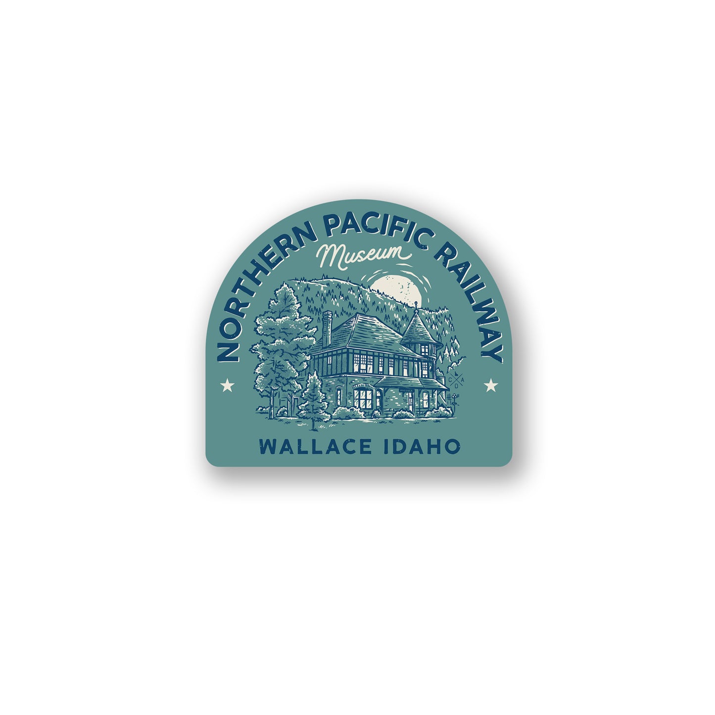 Northern Pacific Railway Museum Sticker