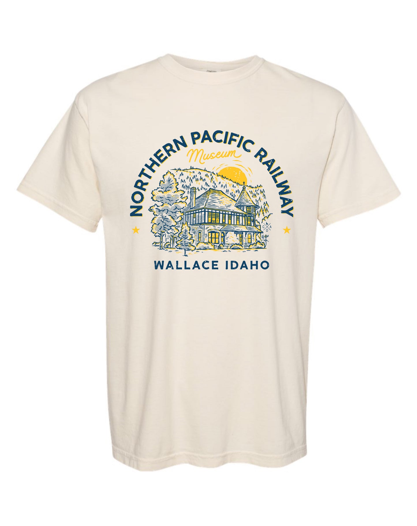 Sunny Northern Pacific Railway Museum Tee