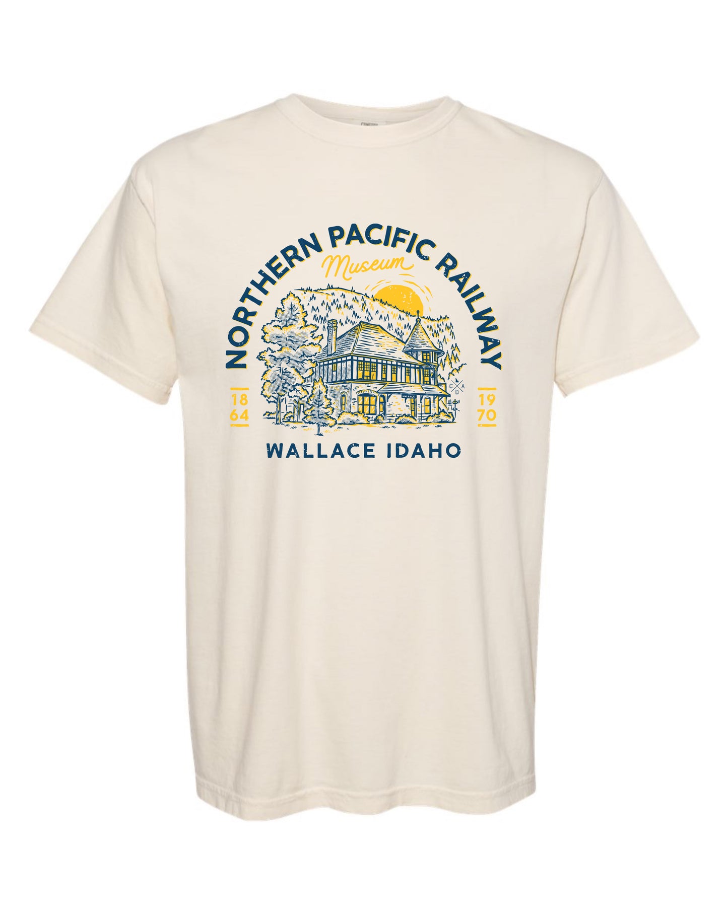 Sunny Northern Pacific Railway Museum Tee