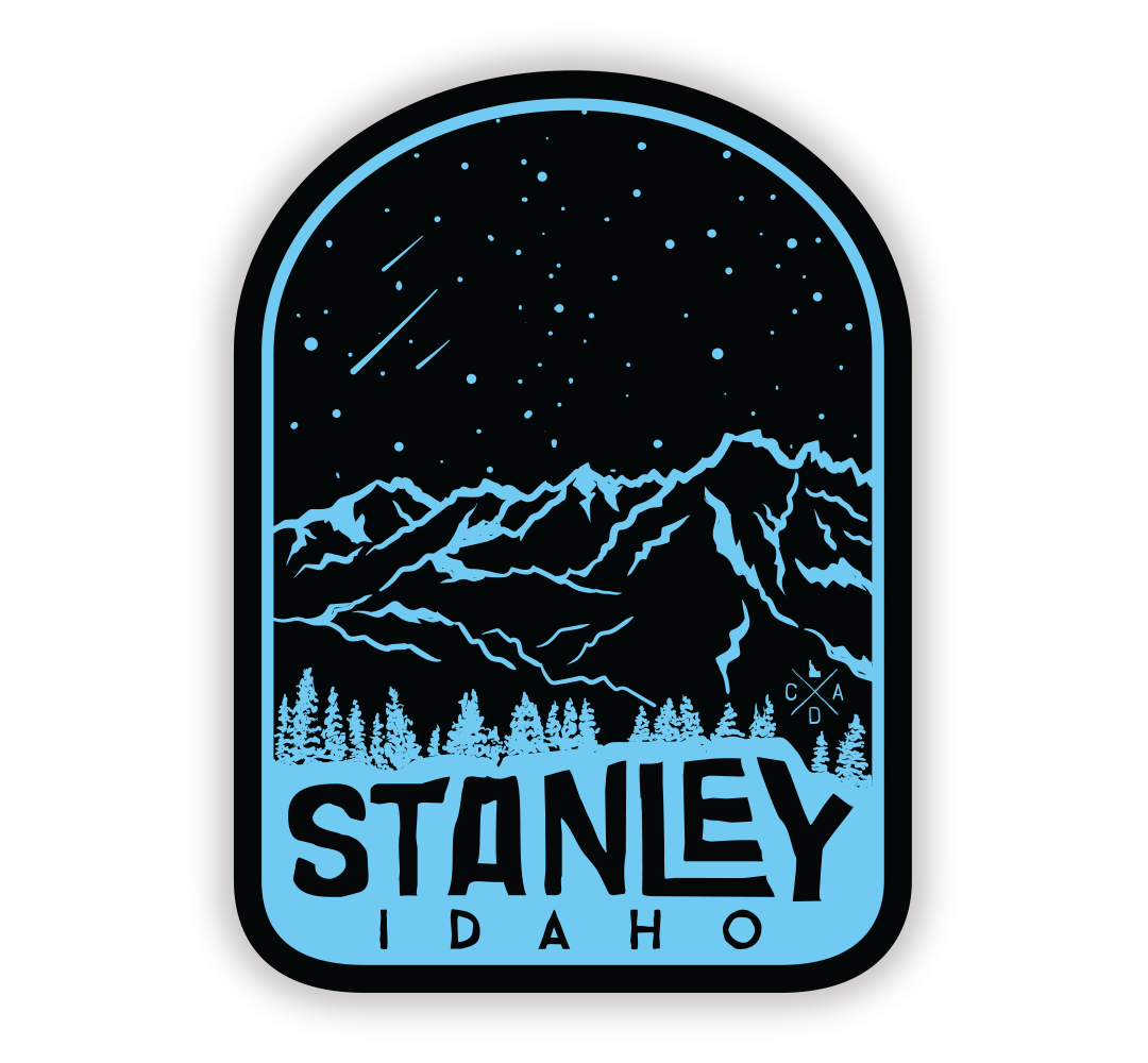 Stanley Idaho Under The Stars Stickers