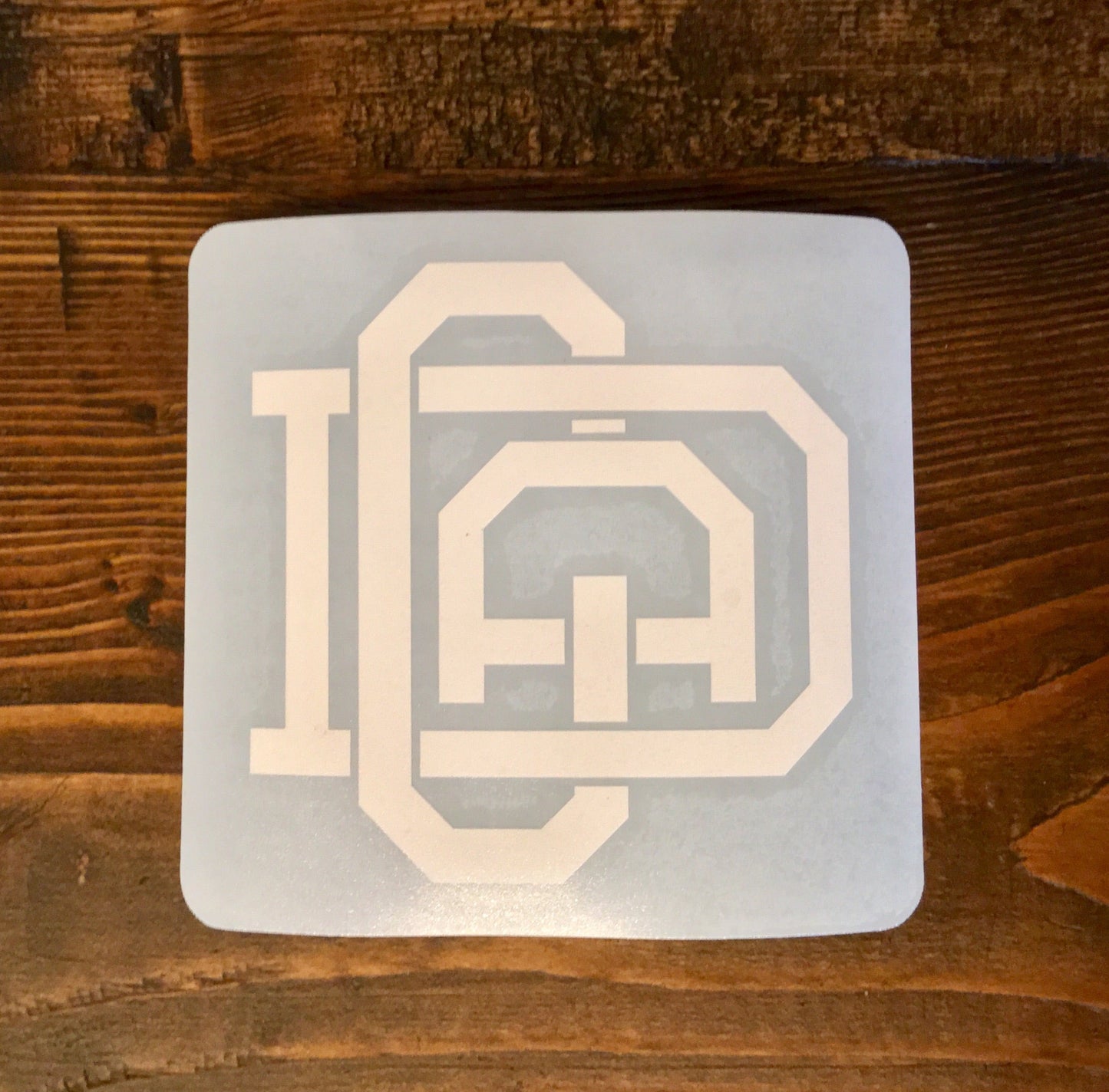 CDA Monogram Decal