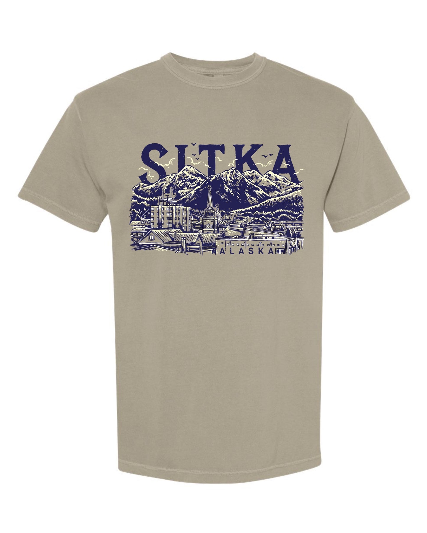 Sitka Alaska Skyline Tee