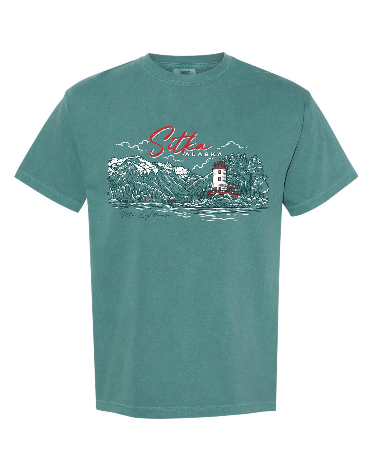 Sitka Lighthouse Emerald Tee