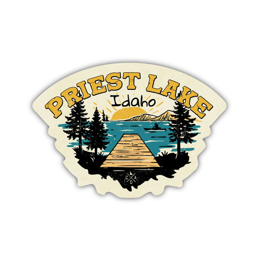 Priest Lake Idaho Sticker