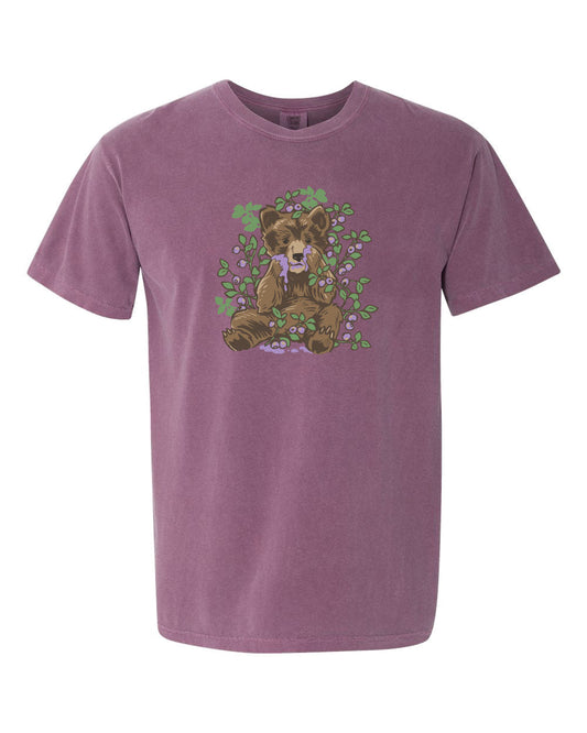 Huckleberry Cub Tee - Berry (100% Cotton)