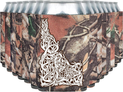 Idaho Antler Can Cooler (Natural Camo)