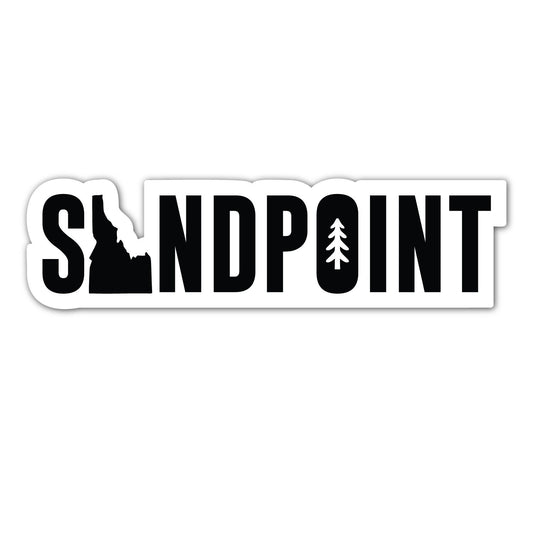 Sandpoint Idaho Tree Sticker