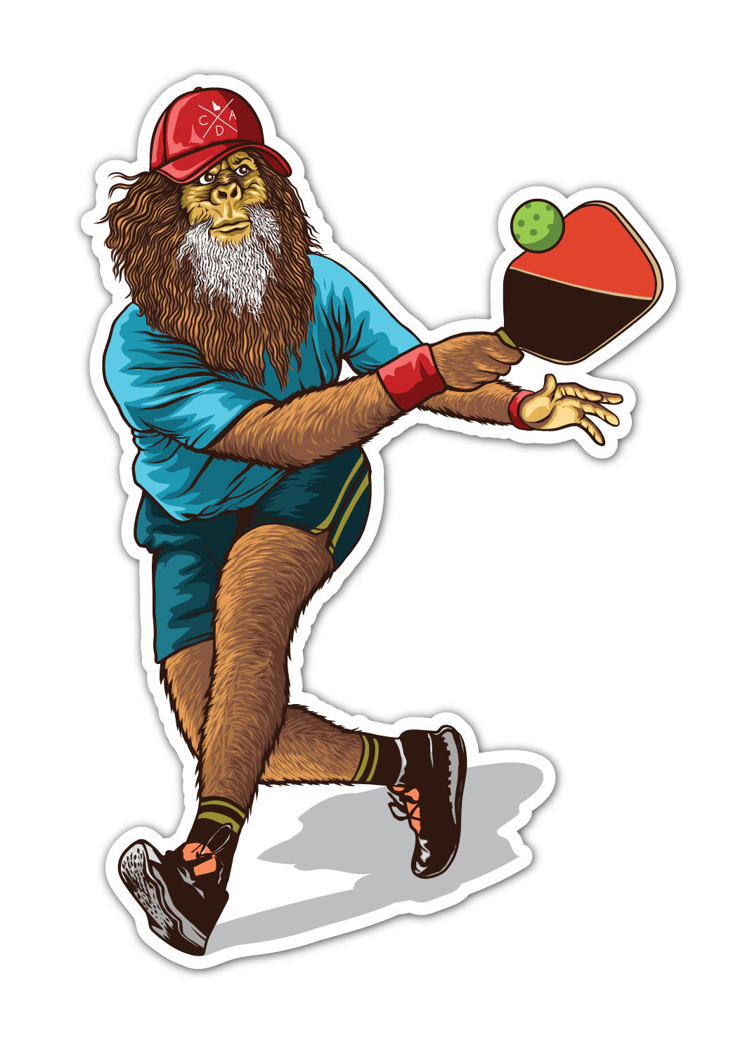 Bigfoot Bob Plays Pickleball