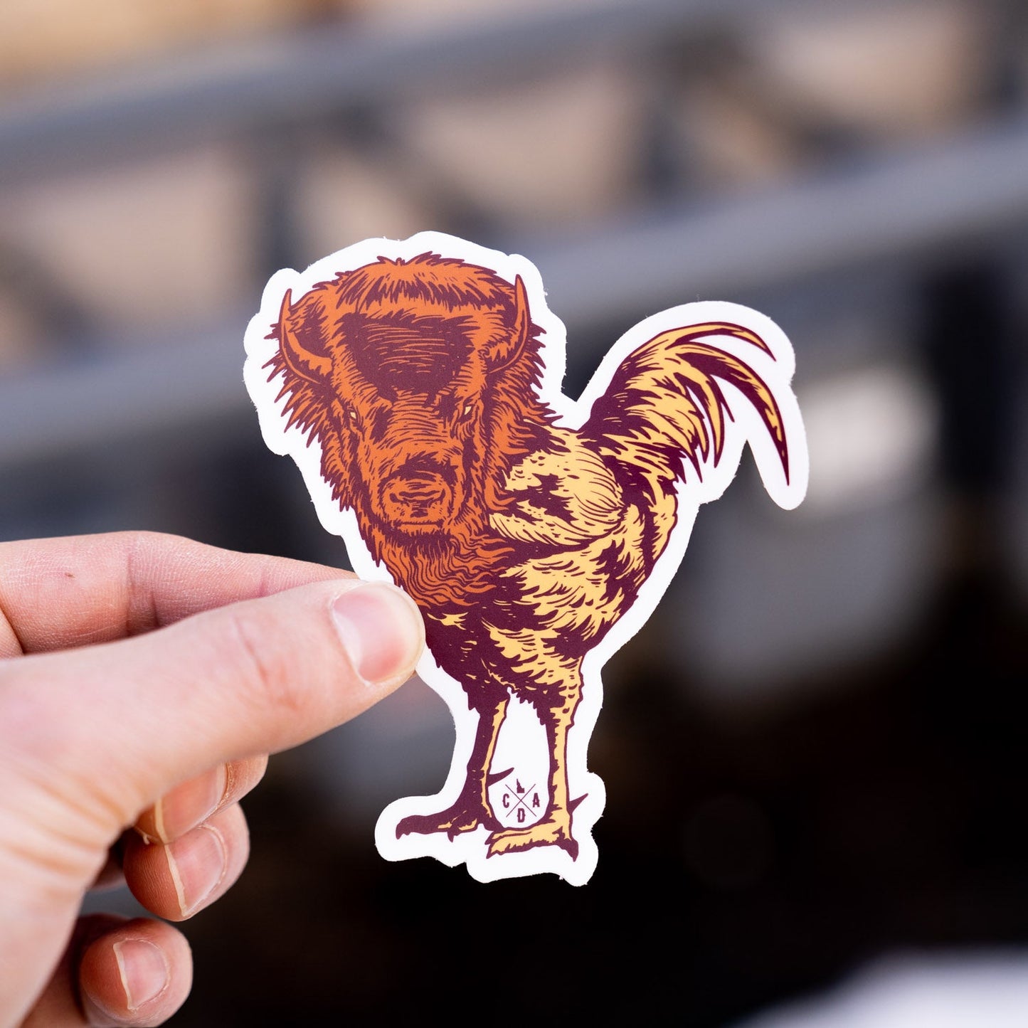 Buffalo Chicken Sticker