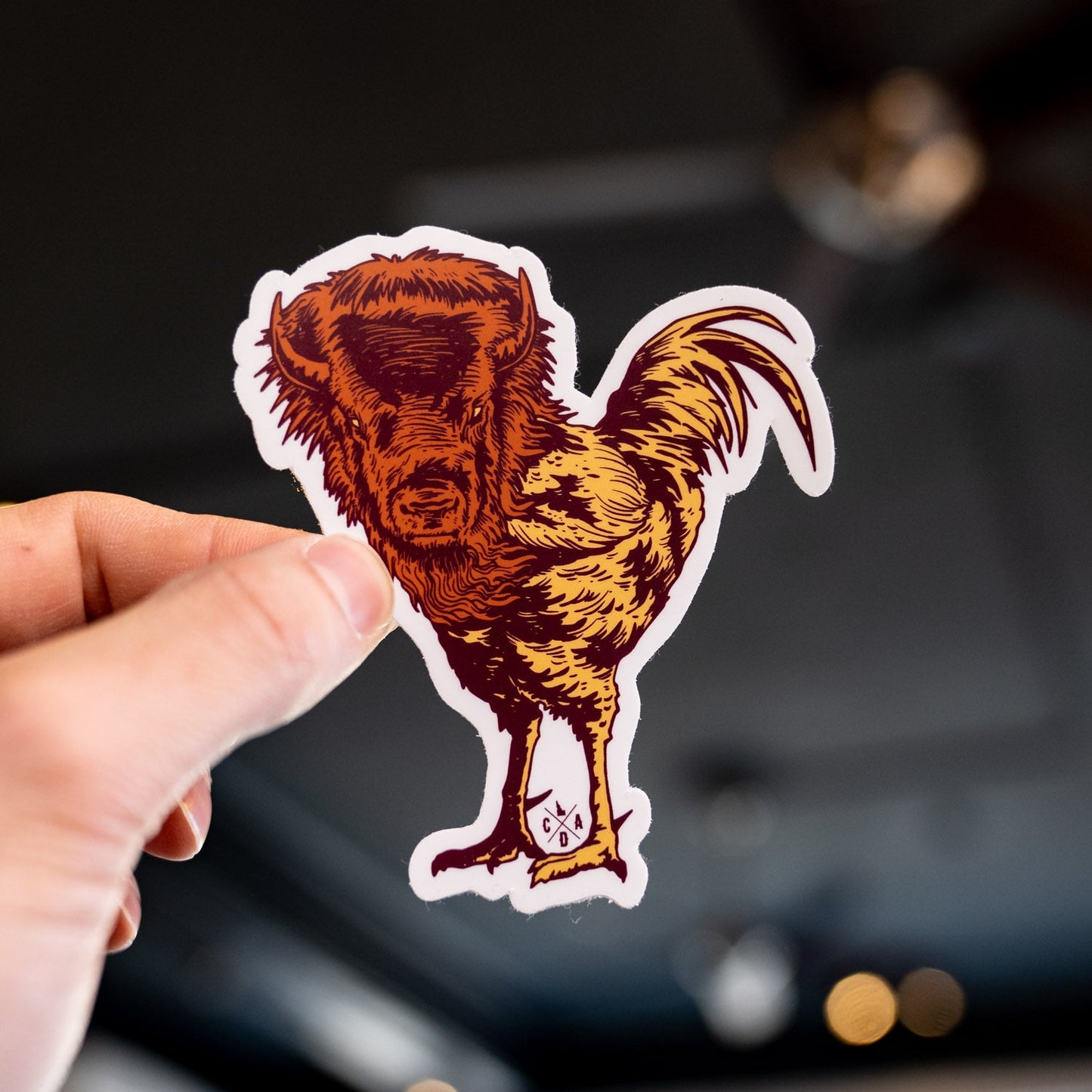 Buffalo Chicken Sticker