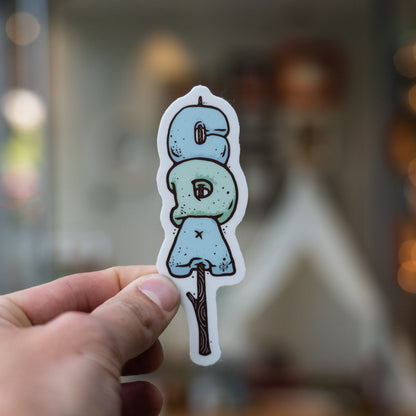 CDA Marshmallow Roasting Sticker