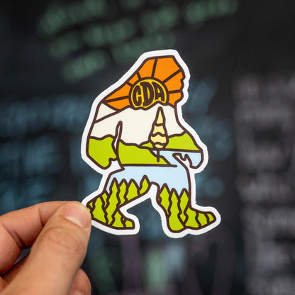 CDA Sasquatch Sticker