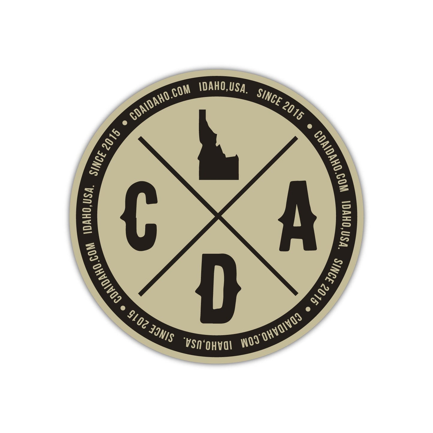 CDA Logo Since 2015 Sticker