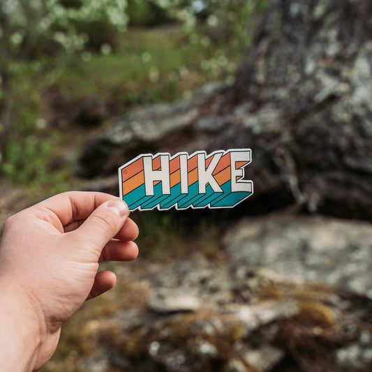 HIKE Block Sticker