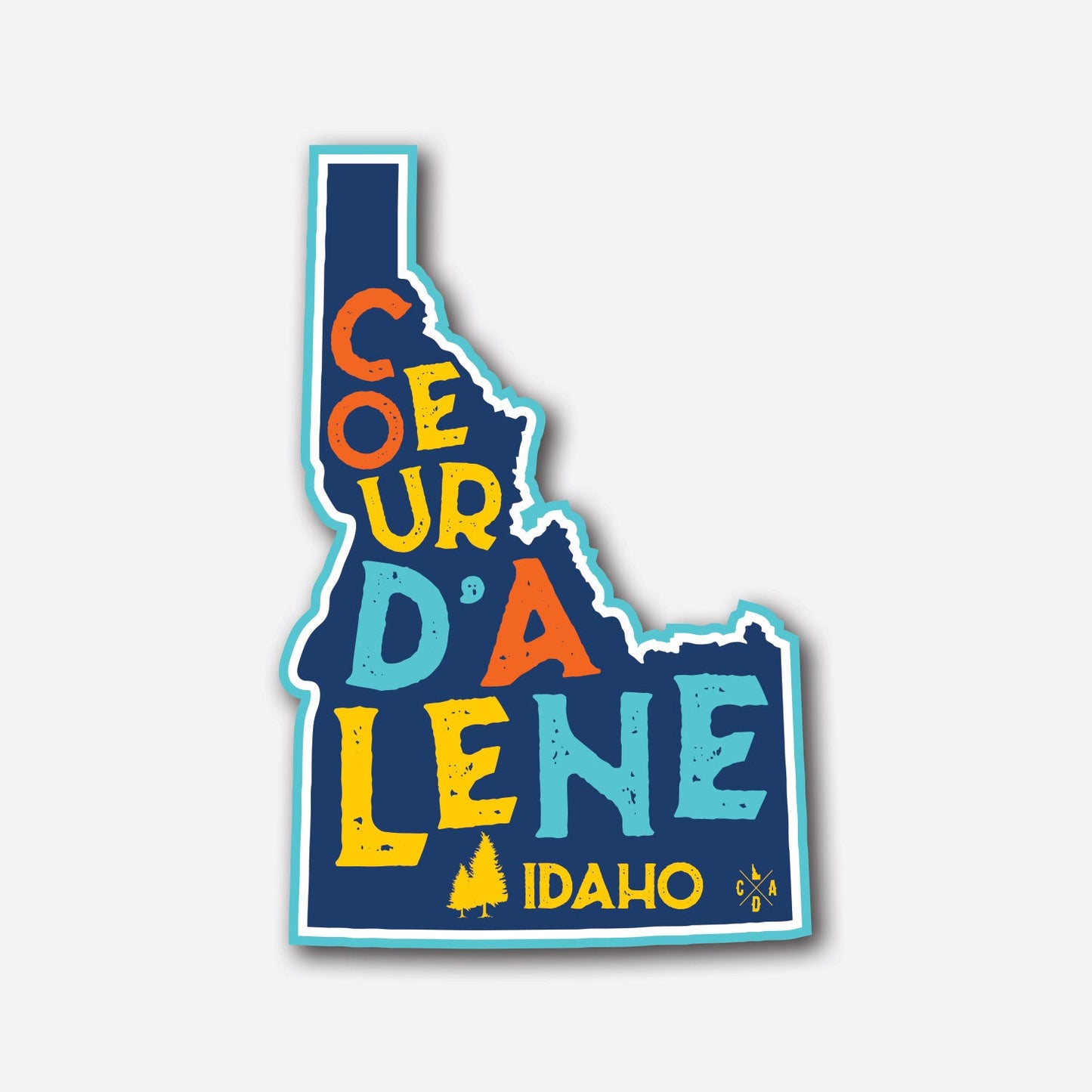 Coeur d'Alene Is For Kids Sticker