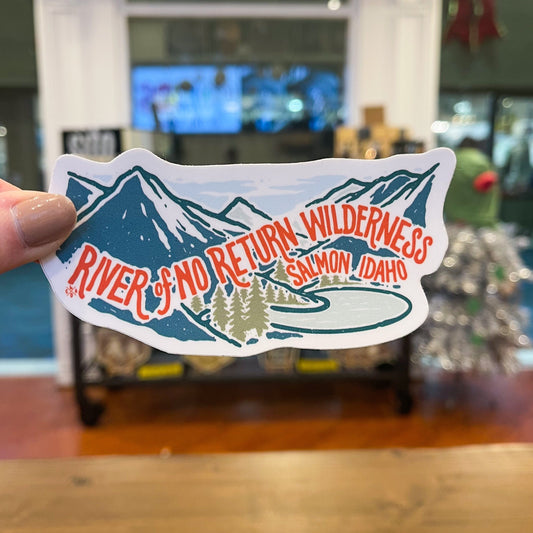 River of No Return Wilderness Sticker