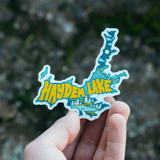 Hayden Lake Sticker