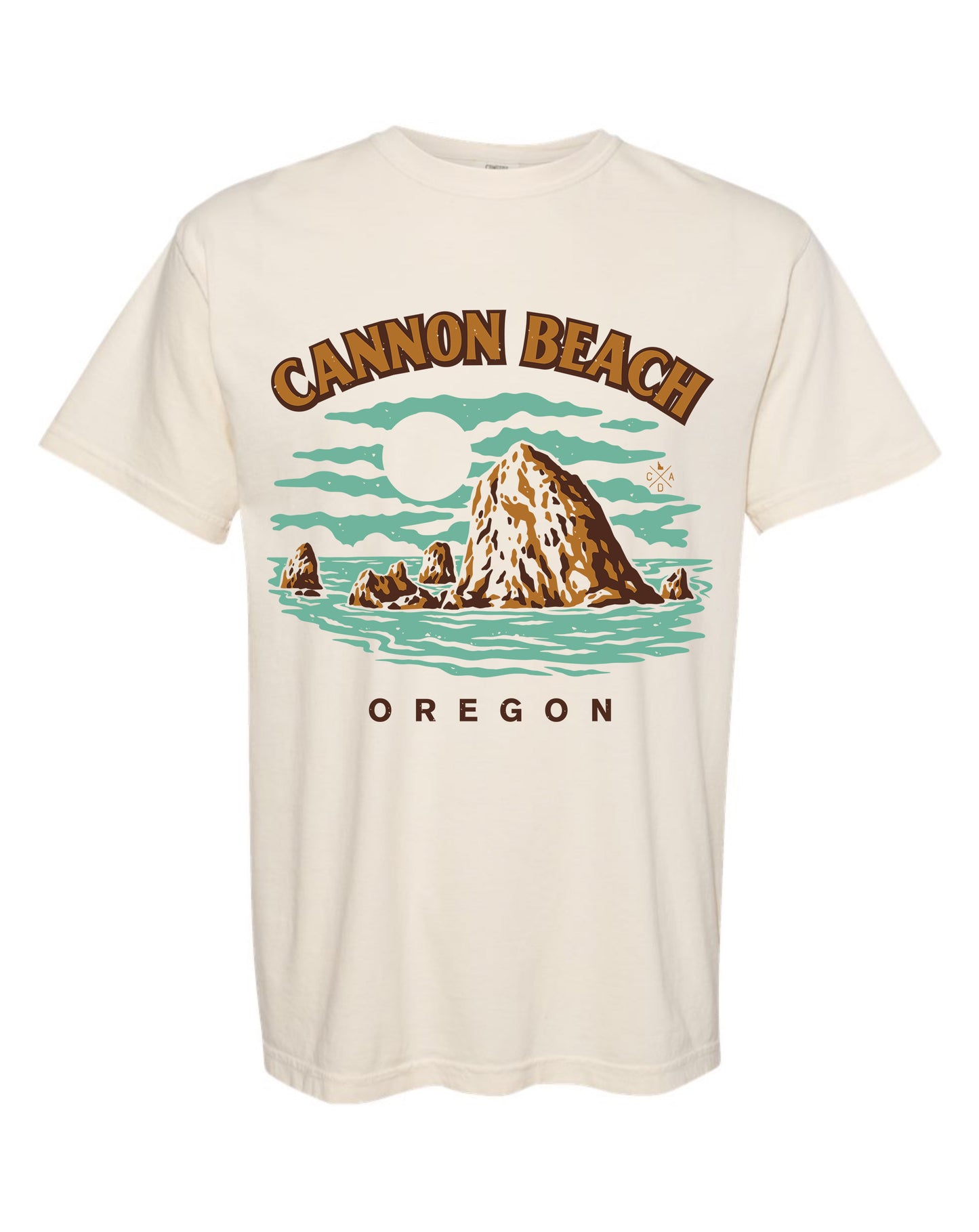 Haystack Rock Cannon Beach Tee
