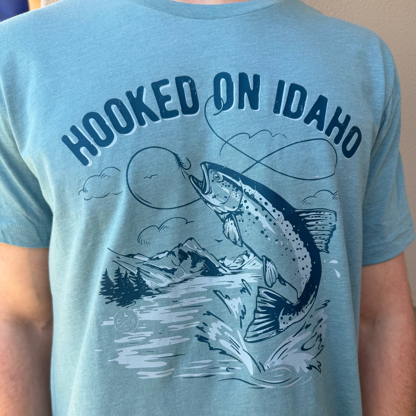 Hooked On Idaho Tee