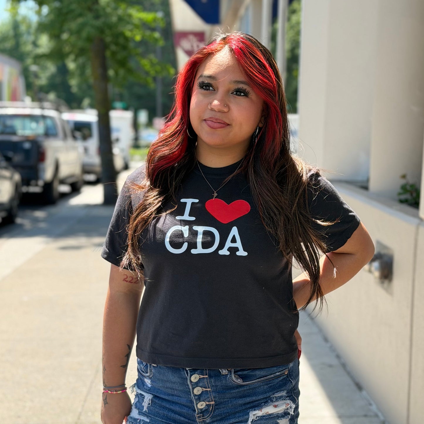 I Love CDA Womens Tee