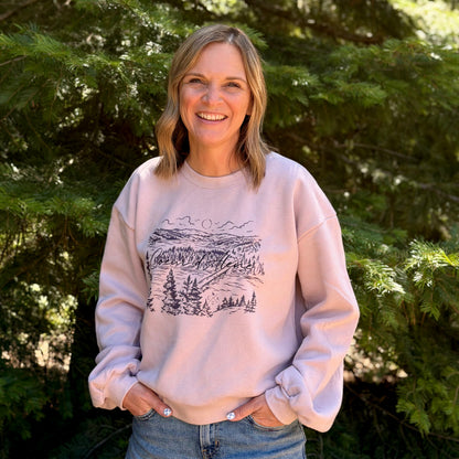 Coeur d'Alene Blue Creek Bay Women's Sweatshirt