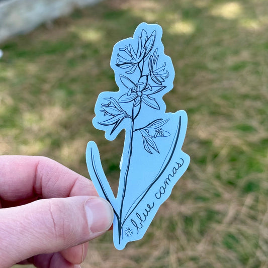Idaho Native Plants: Blue Camas Sticker