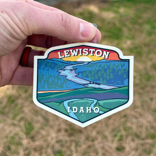 Lewiston Idaho Sticker