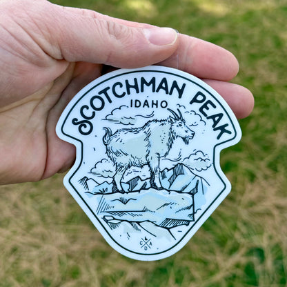 Scotchman Peak Sticker