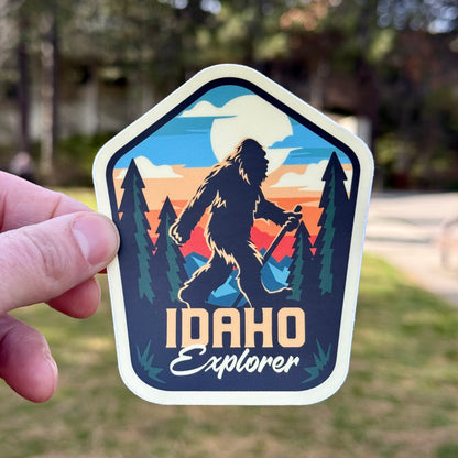 Bigfoot Idaho Explorer Sticker