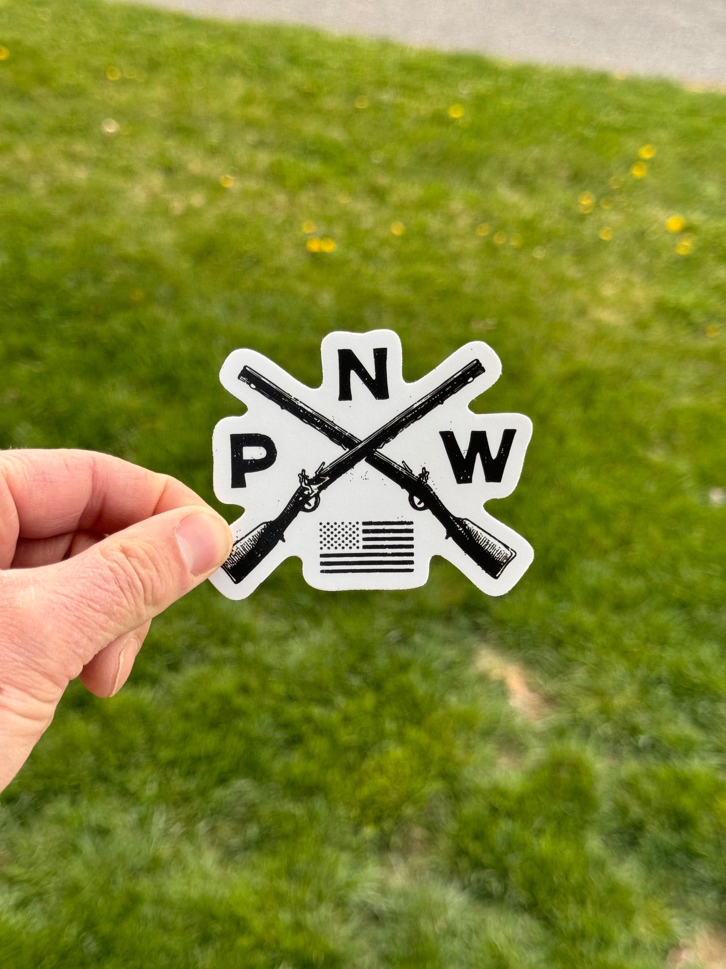 PNW MUSKET STICKER