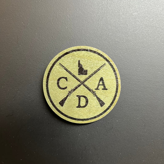 CDA Musket Wooden Magnet (Printed)