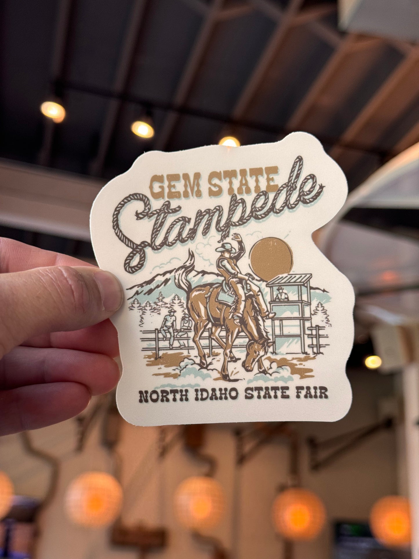 2024 Light Gem State Stampede Sticker