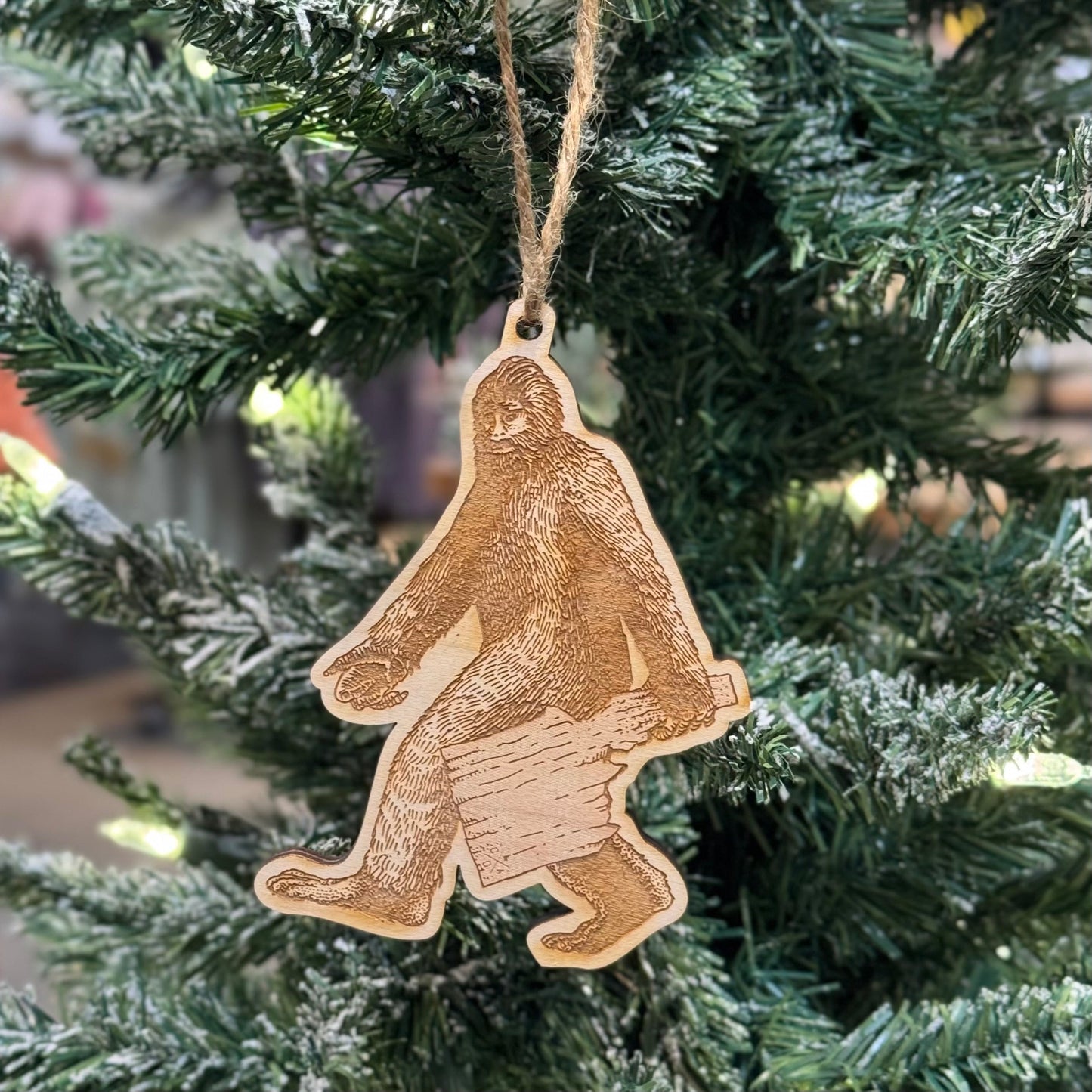 Idaho Bigfoot Ornament
