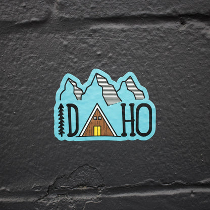 Idaho Cabin Sticker