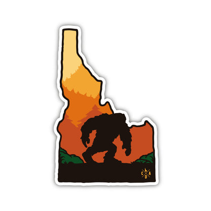 Idaho Sasquatch Sticker